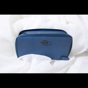 Blue Coach Wallet